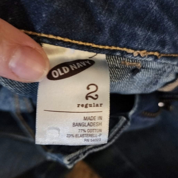 Denim Jeans Boot Cut Old Navy Size 2 - Picture 4 of 4